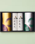 熱湯玉露「鶴泉」・特上煎茶「慶泉」・玉露そば詰合せ